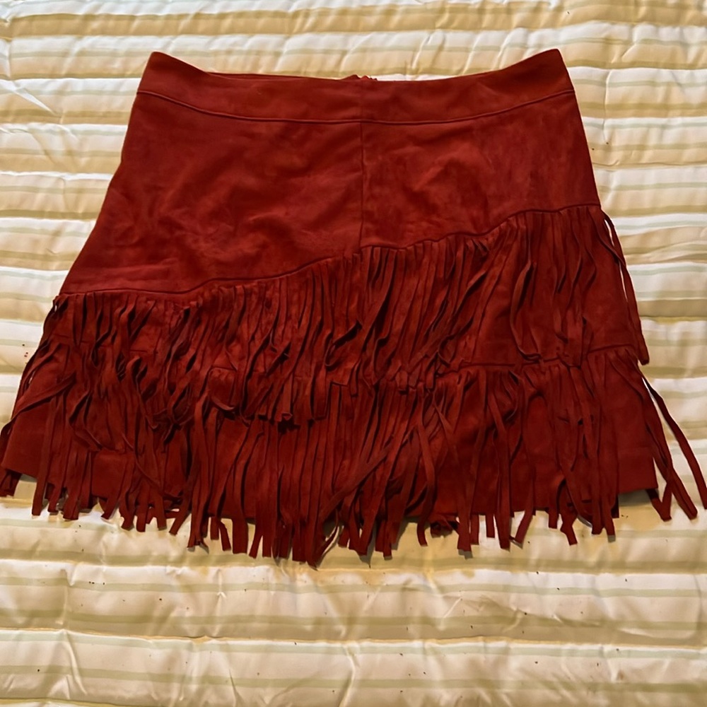 Fringe skirt